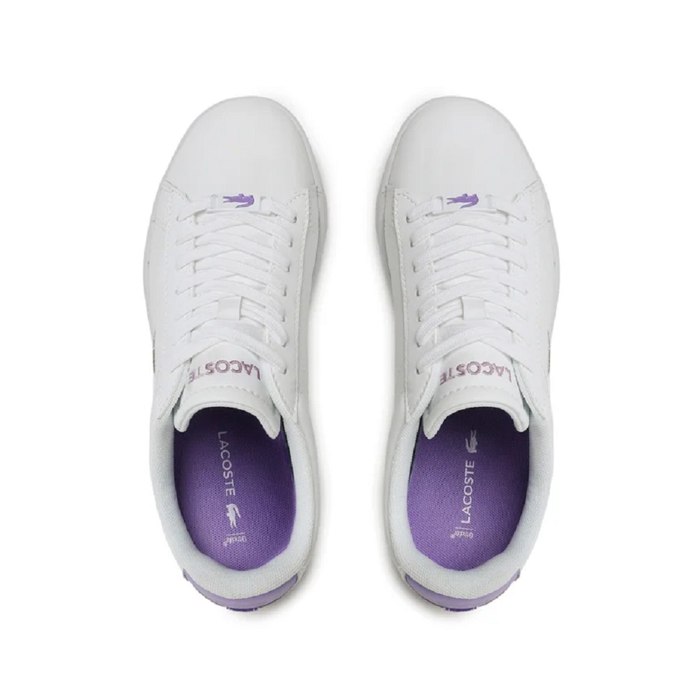 LACOSTE</br>Γυναικεία Sneakers Λευκό Δέρμα CARNABY 222 1 SFA 744SFA0003Z54 Lacoste LACOSTE</br>Γυναικεία Sneakers Λευκό Δέρμα CARNABY 222 1 SFA 744SFA0003Z54 Lacoste