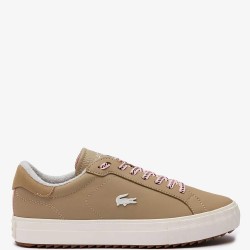 Γυναικεία Sneakers Μπεζ Δέρμα POWERCOURT 746SFA0071BW7 Lacoste