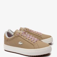 Γυναικεία Sneakers Μπεζ Δέρμα POWERCOURT 746SFA0071BW7 Lacoste