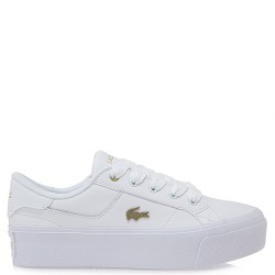 Γυναικεία Sneakers Λευκό Δέρμα ZIANE PLATFORM 124 2 CFA 747CFA0005216 Lacoste