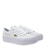 Lacoste ZIANE PLATFORM 124 2 CFA 747CFA0005216 Γυναικεία Sneakers Λευκό Δέρμα Lacoste ZIANE PLATFORM 124 2 CFA 747CFA0005216 Γυναικεία Sneakers Λευκό Δέρμα