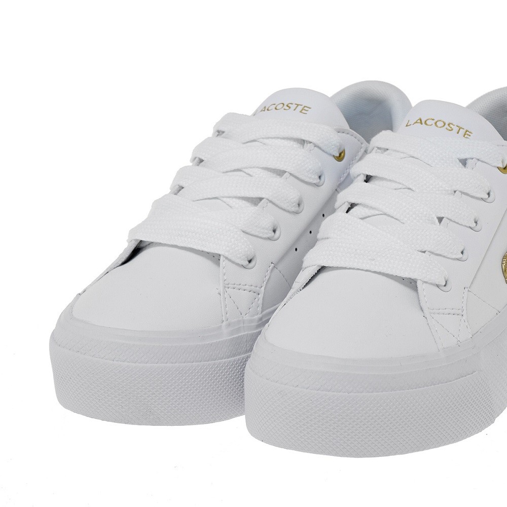 LACOSTE</br>Γυναικεία Sneakers Λευκό Δέρμα ZIANE PLATFORM 124 2 CFA 747CFA0005216 Lacoste LACOSTE</br>Γυναικεία Sneakers Λευκό Δέρμα ZIANE PLATFORM 124 2 CFA 747CFA0005216 Lacoste