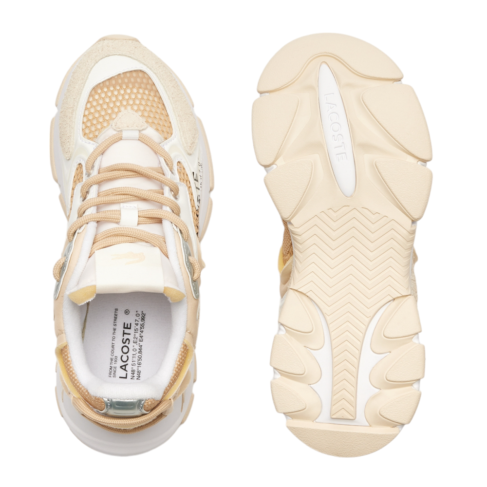 LACOSTE</br>Γυναικεία Sneakers Μπεζ L003 NEO 747SFA0093LT3 Lacoste