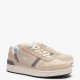 LACOSTE</br>Ανδρικά Sneakers Μπεζ/Γκρι Δέρμα T-CLIP 747SMA00672B7 Lacoste LACOSTE</br>Ανδρικά Sneakers Μπεζ/Γκρι Δέρμα T-CLIP 747SMA00672B7 Lacoste