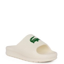 Γυναικείες Σαγιονάρες Off White/Πράσινο SERVE SLIDE 2.0 224 6 CFA 748CFA00221Y5 Lacoste