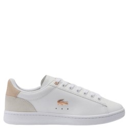 Γυναικεία Sneakers Λευκό/Ροζ Δέρμα CARNABY SET 224 5 SFA 748SFA00161Y9 Lacoste