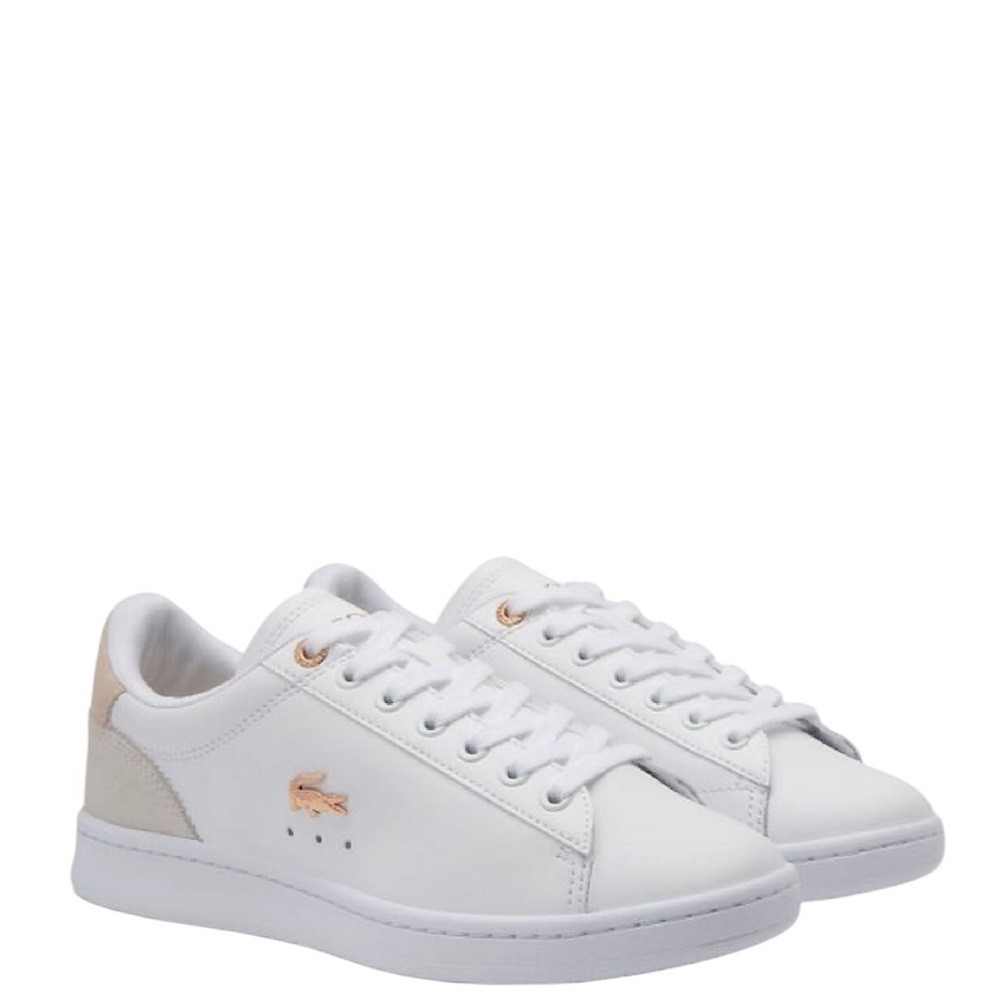 LACOSTE</br>Γυναικεία Sneakers Λευκό/Ροζ Δέρμα CARNABY SET 224 5 SFA 748SFA00161Y9 Lacoste LACOSTE</br>Γυναικεία Sneakers Λευκό/Ροζ Δέρμα CARNABY SET 224 5 SFA 748SFA00161Y9 Lacoste