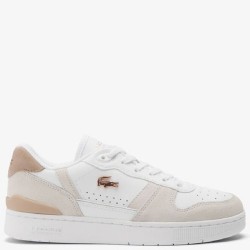 Γυναικεία Sneakers Λευκό/Ροζ Δέρμα T-CLIP SET 748SFA00431Y9 Lacoste
