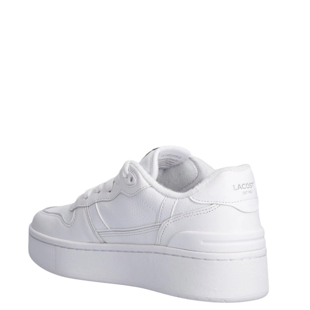LACOSTE</br>Γυναικεία Sneakers Λευκό Δέρμα T-CLIP PLAT 748SFA004621G Lacoste LACOSTE</br>Γυναικεία Sneakers Λευκό Δέρμα T-CLIP PLAT 748SFA004621G Lacoste