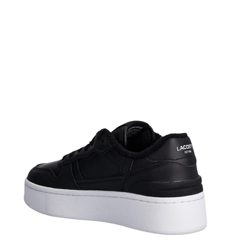 LACOSTE</br>Γυναικεία Sneakers Μαύρο/Λευκό Δέρμα T-CLIP PLAT 748SFA0046312 Lacoste LACOSTE</br>Γυναικεία Sneakers Μαύρο/Λευκό Δέρμα T-CLIP PLAT 748SFA0046312 Lacoste