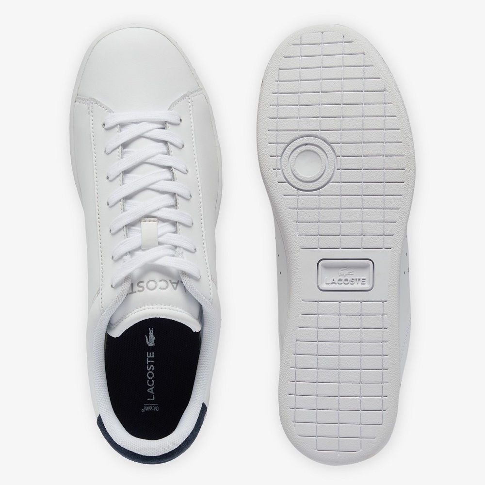 LACOSTE</br>Lacoste CARNABY SET 224 1 SMA 748SMA0011042 Ανδρικά Sneakers Λευκό/Μπλε Δέρμα