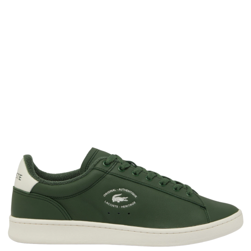 Ανδρικά Sneakers Χακί/Μπεζ Δέρμα CARNABY SET 748SMA00121X3 Lacoste