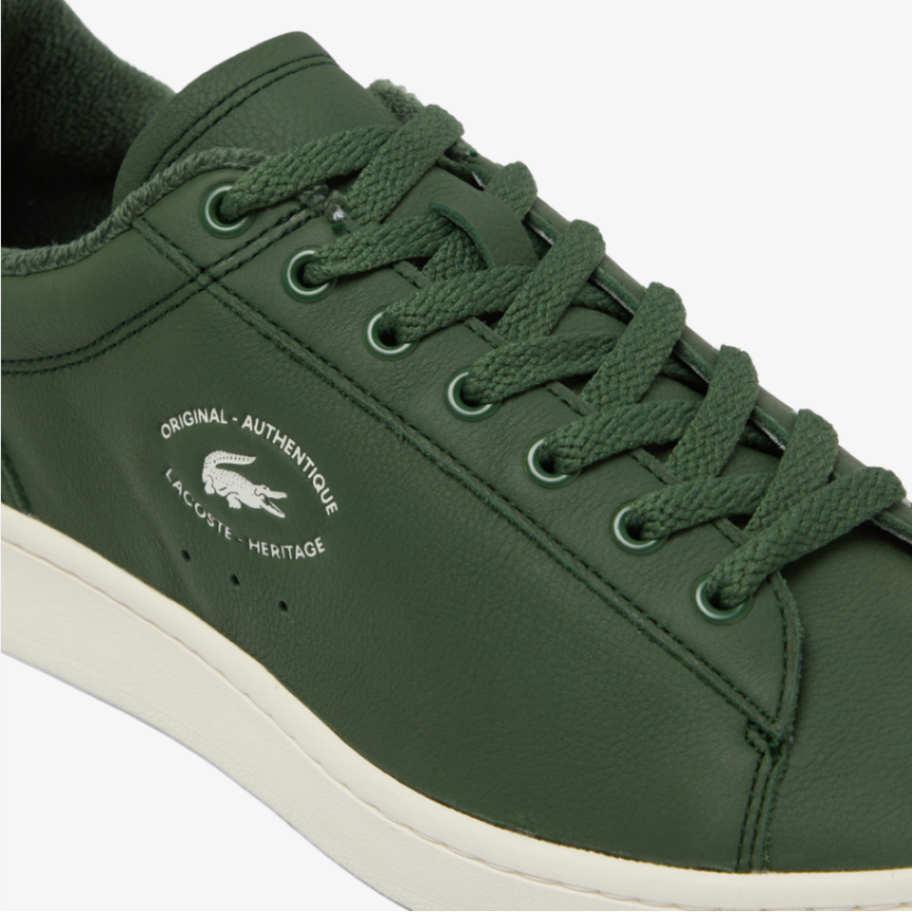 LACOSTE</br>Ανδρικά Sneakers Χακί/Μπεζ Δέρμα CARNABY SET 748SMA00121X3 Lacoste LACOSTE</br>Ανδρικά Sneakers Χακί/Μπεζ Δέρμα CARNABY SET 748SMA00121X3 Lacoste
