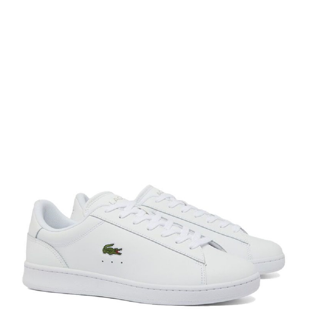 LACOSTE</br>Ανδρικά Sneakers Λευκό Δέρμα CARNABY SET 748SMA010521G Laoste LACOSTE</br>Ανδρικά Sneakers Λευκό Δέρμα CARNABY SET 748SMA010521G Laoste