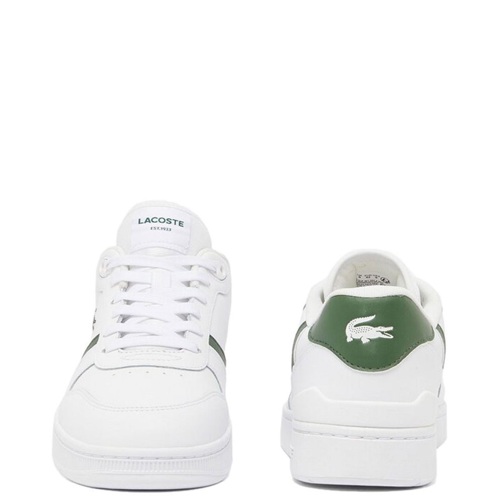 LACOSTE</br>Ανδρικά Sneakers Λευκό/Πράσινο Δέρμα T-CLIP SET 749SMA00311R5 Lacoste LACOSTE</br>Ανδρικά Sneakers Λευκό/Πράσινο Δέρμα T-CLIP SET 749SMA00311R5 Lacoste