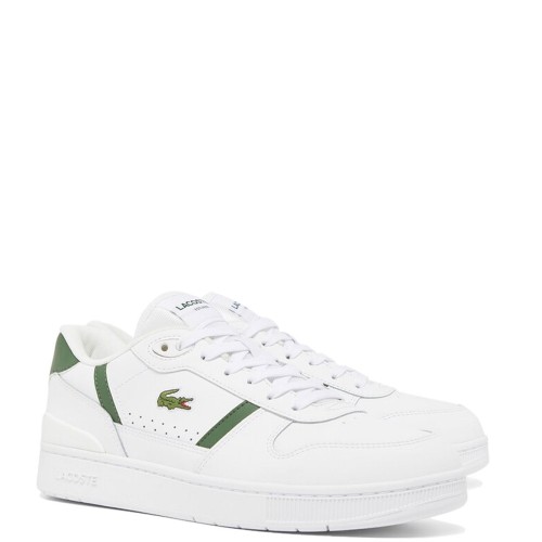 Ανδρικά Sneakers Λευκό/Πράσινο Δέρμα T-CLIP SET 749SMA00311R5 Lacoste Ανδρικά Sneakers Λευκό/Πράσινο Δέρμα T-CLIP SET 749SMA00311R5 Lacoste