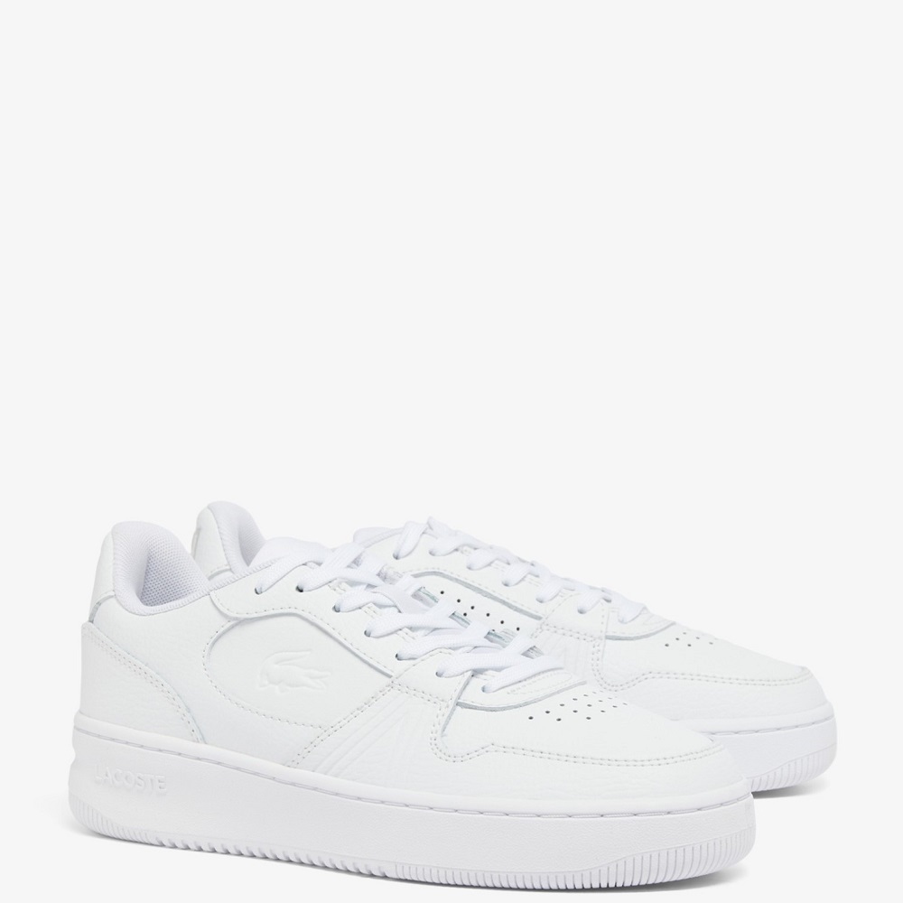 LACOSTE</br>Ανδρικά Sneakers Λευκό Δέρμα L001 SET 748SMA009721G Lacoste LACOSTE</br>Ανδρικά Sneakers Λευκό Δέρμα L001 SET 748SMA009721G Lacoste