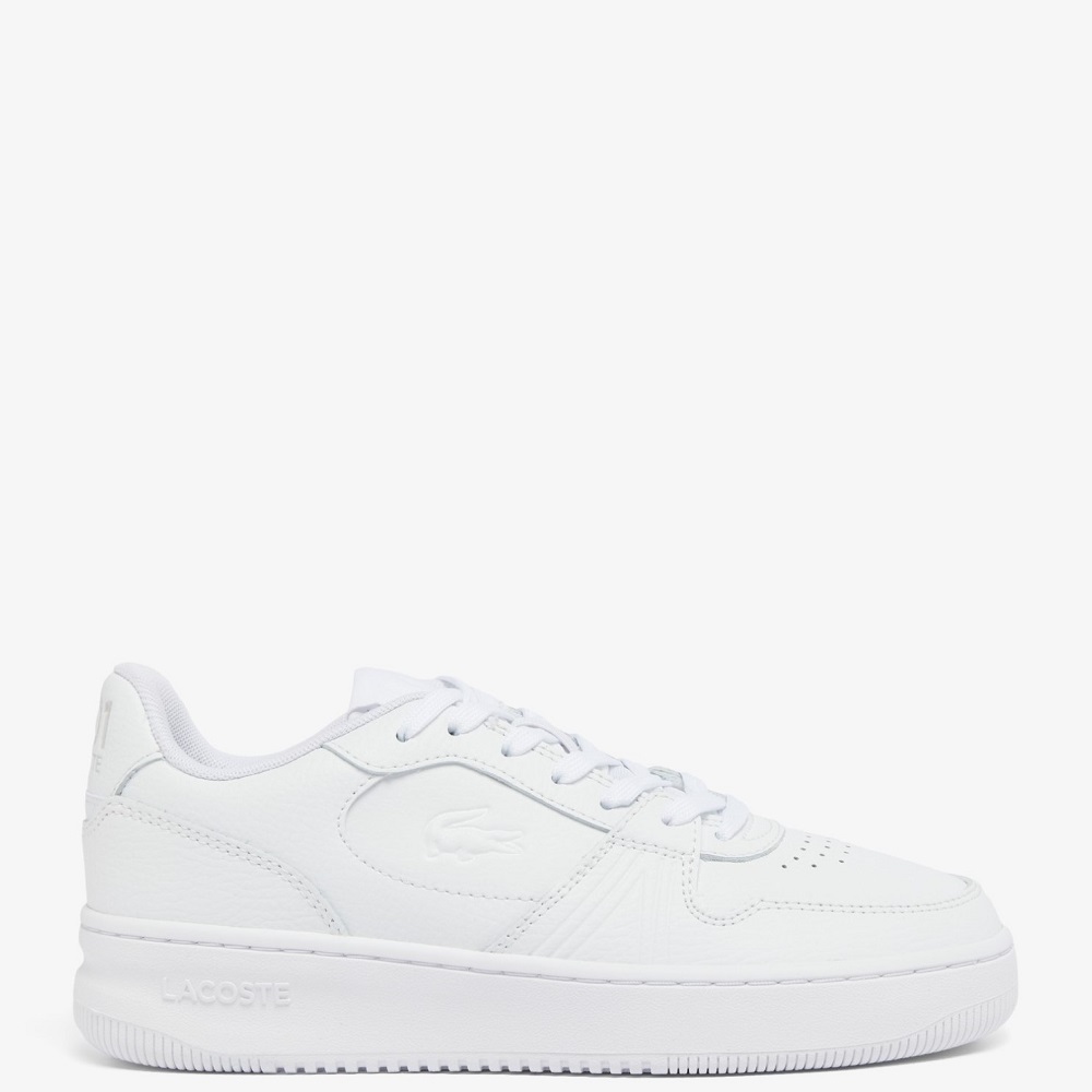 LACOSTE</br>Ανδρικά Sneakers Λευκό Δέρμα L001 SET 748SMA009721G Lacoste LACOSTE</br>Ανδρικά Sneakers Λευκό Δέρμα L001 SET 748SMA009721G Lacoste