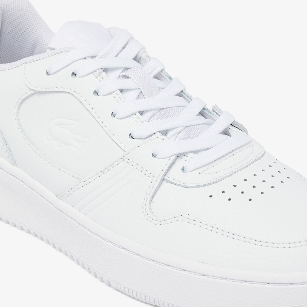 LACOSTE</br>Ανδρικά Sneakers Λευκό Δέρμα L001 SET 748SMA009721G Lacoste LACOSTE</br>Ανδρικά Sneakers Λευκό Δέρμα L001 SET 748SMA009721G Lacoste