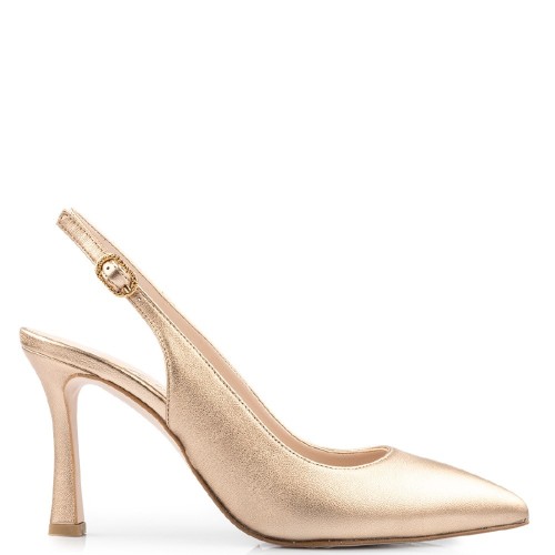 Γυναικείες Γόβες Άμμος Δέρμα 749-07 FM Γυναικείες Γόβες Άμμος Δέρμα 749-07 FM