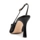 FM</br>Γυναικείες Slingback Γόβες Μαύρο Φιλτιρέ 749-40 FM FM</br>Γυναικείες Slingback Γόβες Μαύρο Φιλτιρέ 749-40 FM