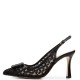FM</br>Γυναικείες Slingback Γόβες Μαύρο Φιλτιρέ 749-40 FM FM</br>Γυναικείες Slingback Γόβες Μαύρο Φιλτιρέ 749-40 FM