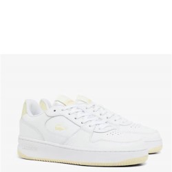 Γυναικεία Sneakers Λευκό/Κίτρινο Δέρμα L001 SET 125 1 SFA 749SFA00452H8 Lacoste