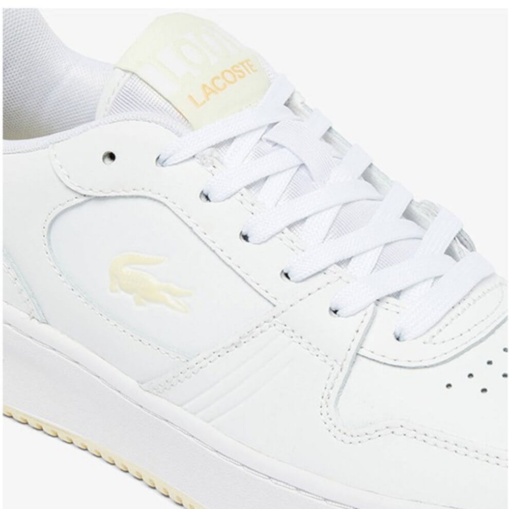 LACOSTE</br>Γυναικεία Sneakers Λευκό/Κίτρινο Δέρμα L001 SET 125 1 SFA 749SFA00452H8 Lacoste LACOSTE</br>Γυναικεία Sneakers Λευκό/Κίτρινο Δέρμα L001 SET 125 1 SFA 749SFA00452H8 Lacoste
