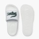 LACOSTE</br>Ανδρικές Σαγιονάρες Λευκό/Πράσινο SERVE SLIDE DUAL 749CMA00381R5 Lacoste LACOSTE</br>Ανδρικές Σαγιονάρες Λευκό/Πράσινο SERVE SLIDE DUAL 749CMA00381R5 Lacoste