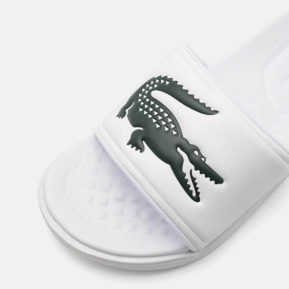LACOSTE</br>Ανδρικές Σαγιονάρες Λευκό/Πράσινο SERVE SLIDE DUAL 749CMA00381R5 Lacoste LACOSTE</br>Ανδρικές Σαγιονάρες Λευκό/Πράσινο SERVE SLIDE DUAL 749CMA00381R5 Lacoste