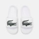 LACOSTE</br>Ανδρικές Σαγιονάρες Λευκό/Πράσινο SERVE SLIDE DUAL 749CMA00381R5 Lacoste LACOSTE</br>Ανδρικές Σαγιονάρες Λευκό/Πράσινο SERVE SLIDE DUAL 749CMA00381R5 Lacoste
