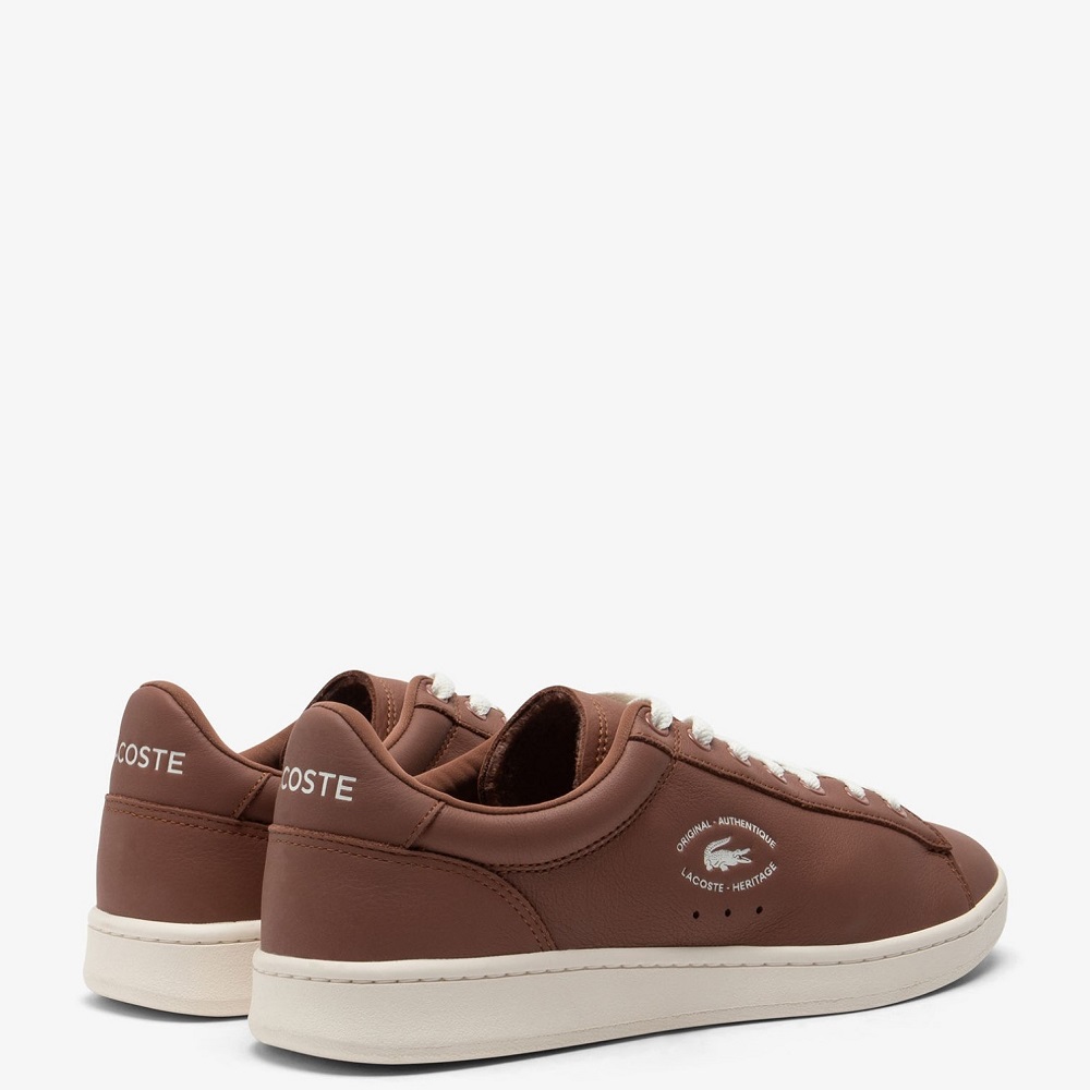 LACOSTE</br>Ανδρικά Sneakers Καφέ/Μπεζ Δέρμα CARNABY SET 749SMA00322C3 Lacoste LACOSTE</br>Ανδρικά Sneakers Καφέ/Μπεζ Δέρμα CARNABY SET 749SMA00322C3 Lacoste