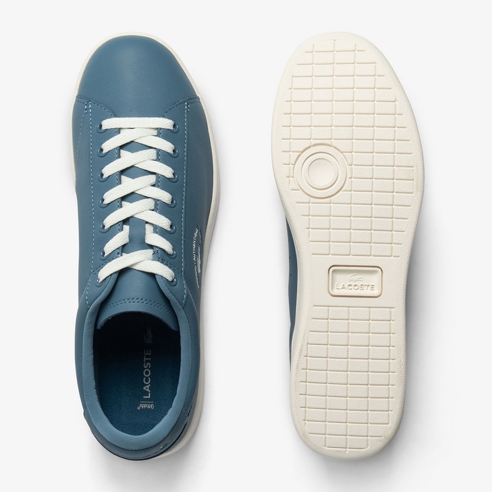 LACOSTE</br>Ανδρικά Sneakers Ραφ/Μπεζ Δέρμα CARNABY SET 749SMA00322M8 Lacoste LACOSTE</br>Ανδρικά Sneakers Ραφ/Μπεζ Δέρμα CARNABY SET 749SMA00322M8 Lacoste