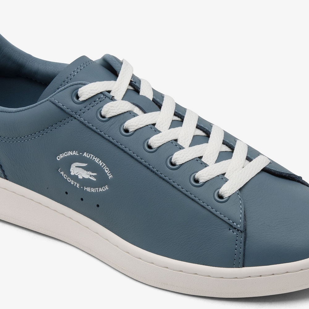 LACOSTE</br>Ανδρικά Sneakers Ραφ/Μπεζ Δέρμα CARNABY SET 749SMA00322M8 Lacoste LACOSTE</br>Ανδρικά Sneakers Ραφ/Μπεζ Δέρμα CARNABY SET 749SMA00322M8 Lacoste