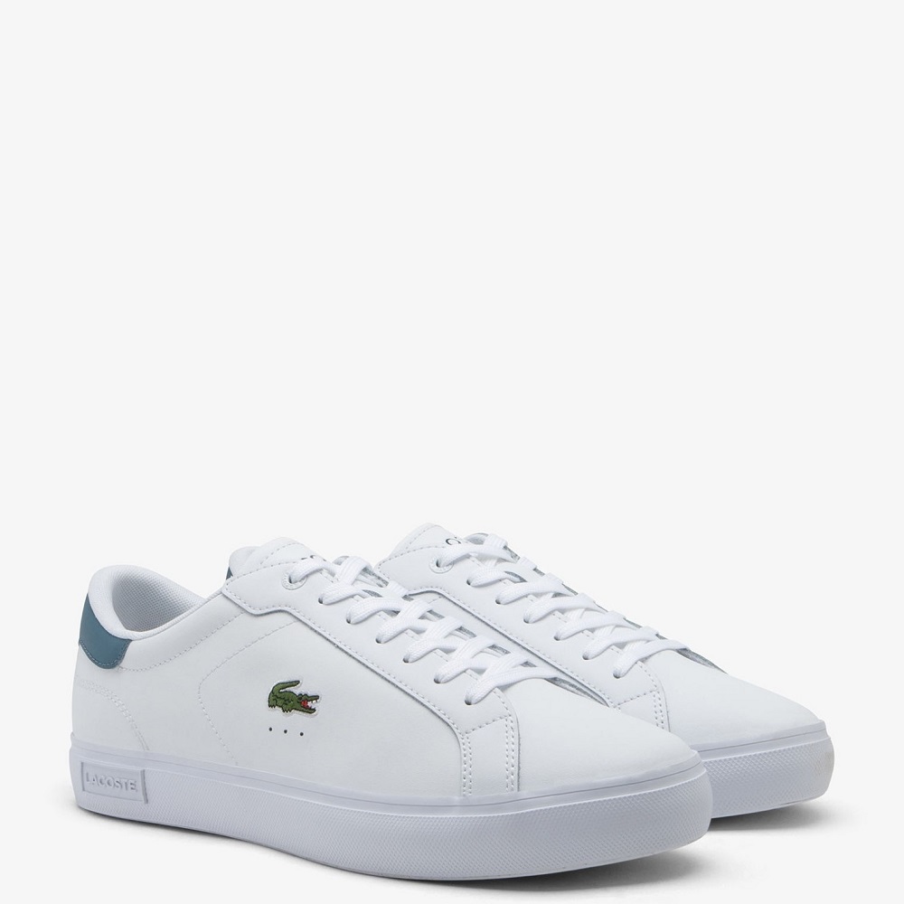 LACOSTE</br>Ανδρικά Sneakers Λευκό/Μπλε POWERCOURT 749SMA0081080 Lacoste LACOSTE</br>Ανδρικά Sneakers Λευκό/Μπλε POWERCOURT 749SMA0081080 Lacoste