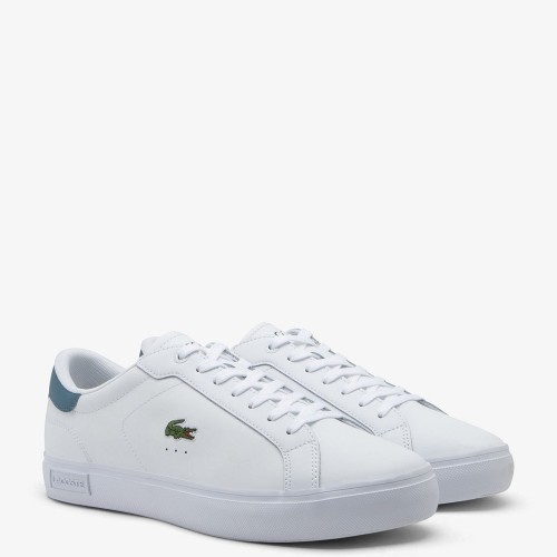 Ανδρικά Sneakers Λευκό/Μπλε POWERCOURT 749SMA0081080 Lacoste Ανδρικά Sneakers Λευκό/Μπλε POWERCOURT 749SMA0081080 Lacoste