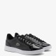 LACOSTE</br>Lacoste CARNABY SET 225 7 SFA 750SFA0055312 Γυναικεία Sneakers Μαύρο Δέρμα Λουστρίνι