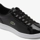 LACOSTE</br>Lacoste CARNABY SET 225 7 SFA 750SFA0055312 Γυναικεία Sneakers Μαύρο Δέρμα Λουστρίνι