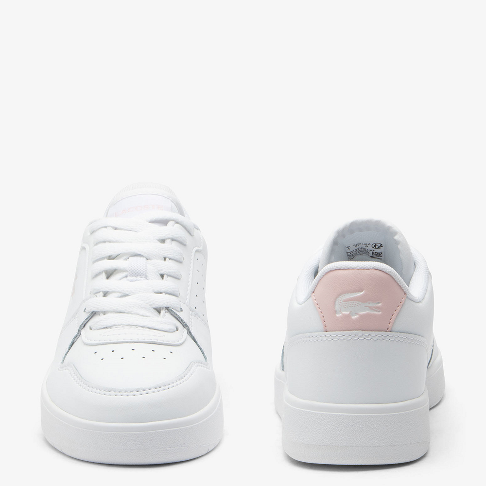 LACOSTE</br>Lacoste COURT ACE 225 1 SFA 750SFA00641Y9 Γυναικεία Sneakers Λευκό/Ροζ Δέρμα LACOSTE</br>Lacoste COURT ACE 225 1 SFA 750SFA00641Y9 Γυναικεία Sneakers Λευκό/Ροζ Δέρμα