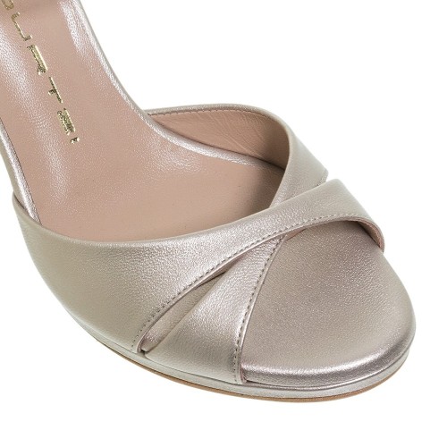 Γυναικεία Πέδιλα Χρυσό Δέρμα 75/75134 Mourtzi Γυναικεία Πέδιλα Χρυσό Δέρμα 75/75134 Mourtzi