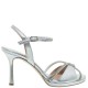 MOURTZI</br>Γυναικεία Πέδιλα Ασημί Δέρμα 75/75163 Mourtzi MOURTZI</br>Γυναικεία Πέδιλα Ασημί Δέρμα 75/75163 Mourtzi