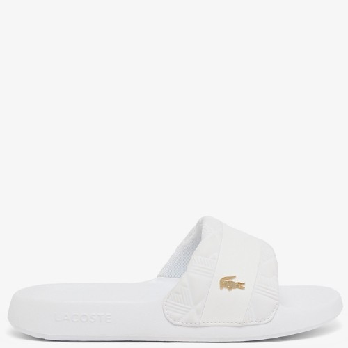 Lacoste SERVE SLIDE HYB 126 1 CFA 751CFA003121G Γυναικείες Σαγιονάρες Λευκό
