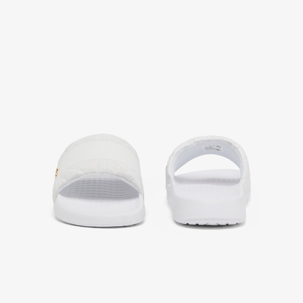 LACOSTE</br>Lacoste SERVE SLIDE HYB 126 1 CFA 751CFA003121G Γυναικείες Σαγιονάρες Λευκό