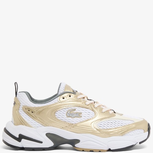 Lacoste STORM 96 2K 126 4 SFA 751SFA0044216 Γυναικεία Sneakers Λευκό/Χρυσό
