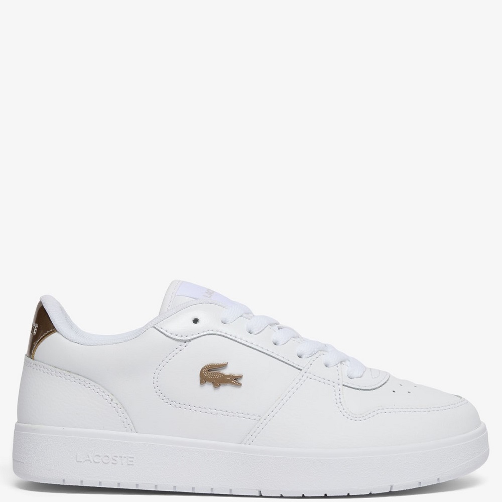 LACOSTE</br>Lacoste COURT ACE 126 1 SFA 751SFA0144ALM Γυναικεία Sneakers Λευκό/Μπρονζέ Δέρμα