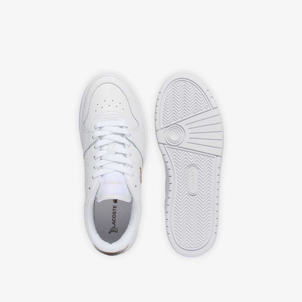 LACOSTE</br>Lacoste COURT ACE 126 1 SFA 751SFA0144ALM Γυναικεία Sneakers Λευκό/Μπρονζέ Δέρμα