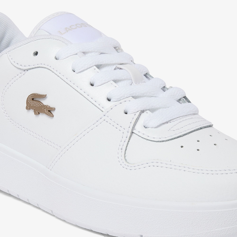LACOSTE</br>Lacoste COURT ACE 126 1 SFA 751SFA0144ALM Γυναικεία Sneakers Λευκό/Μπρονζέ Δέρμα