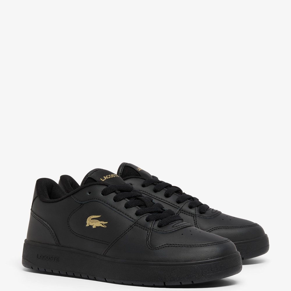LACOSTE</br>Lacoste COURT ACE 126 2 SFA 751SFA01601V7 Γυναικεία Sneakers Μαύρο/Χρυσό Δέρμα LACOSTE</br>Lacoste COURT ACE 126 2 SFA 751SFA01601V7 Γυναικεία Sneakers Μαύρο/Χρυσό Δέρμα