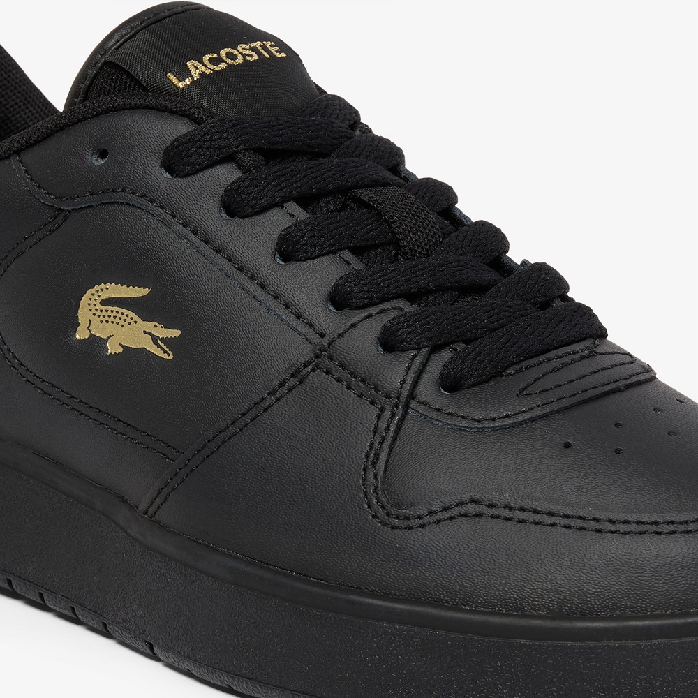 LACOSTE</br>Lacoste COURT ACE 126 2 SFA 751SFA01601V7 Γυναικεία Sneakers Μαύρο/Χρυσό Δέρμα LACOSTE</br>Lacoste COURT ACE 126 2 SFA 751SFA01601V7 Γυναικεία Sneakers Μαύρο/Χρυσό Δέρμα