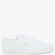 LACOSTE</br>Lacoste COURT BASE 126 1 SFA 751SFA0182216 Γυναικεία Sneakers Λευκό/Χρυσό Δέρμα